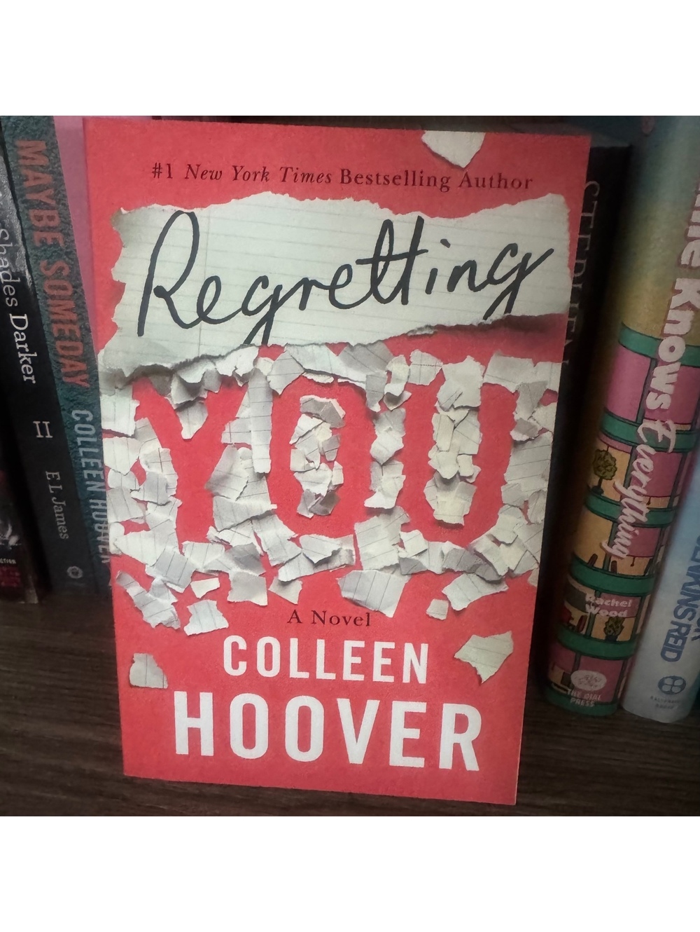Regretting You by Colleen Hoover - Paperback Novel